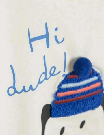 Bluza Cool Club, alb Alb