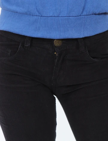 Pantaloni Zra, negru Negru