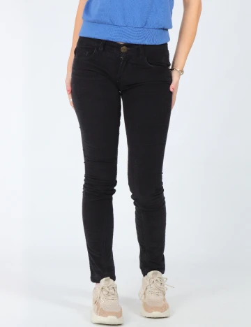 Pantaloni Zra, negru Negru