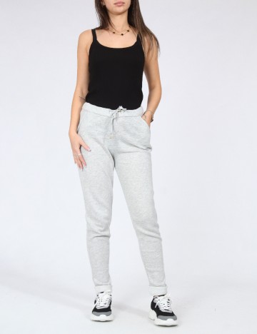 Pantaloni Bershka, gri