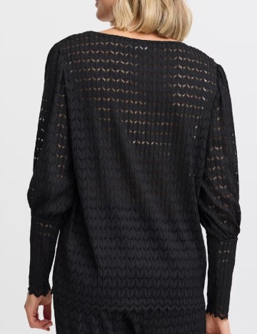 Bluza Fransa, negru