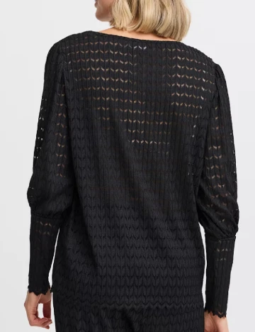 Bluza Fransa, negru