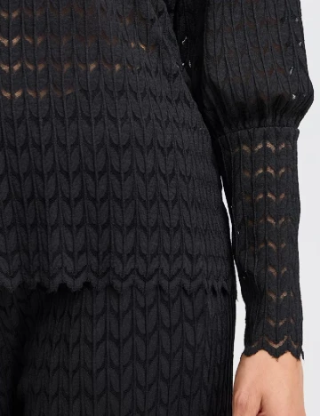 Bluza Fransa, negru
