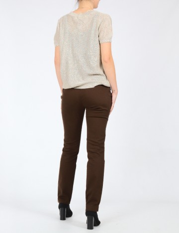 Pantaloni Zra, maro