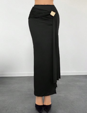 
						Fusta SHEIN, negru