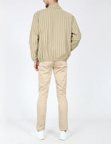 Pantaloni Zara, bej Crem