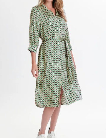 
						Rochie medie Culture, verde
