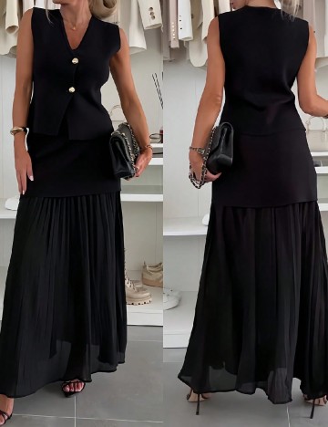 
						Compleu SHEIN, negru