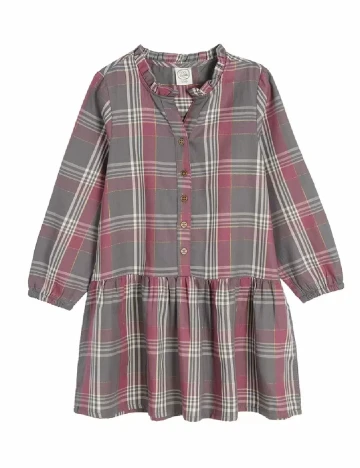 Rochie Cool Club, gri Gri