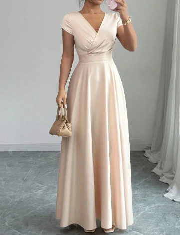Rochie lunga SHEIN, bej