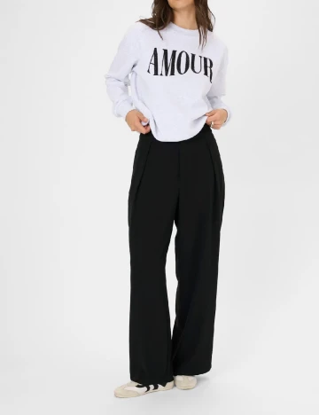 Pantaloni Kaffe, negru