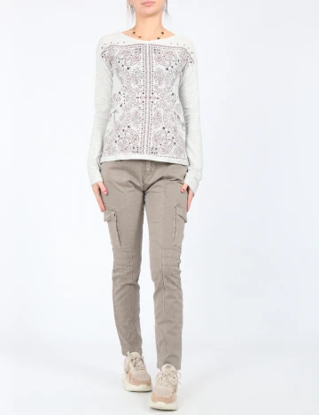 Bluza Bershka, gri Gri