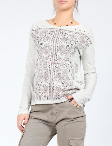 Bluza Bershka, gri Gri