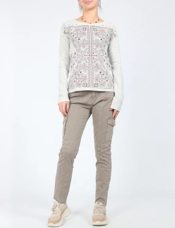 Bluza Bershka, gri Gri