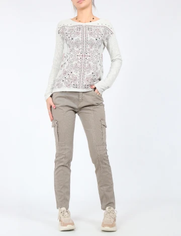 Bluza Bershka, gri Gri