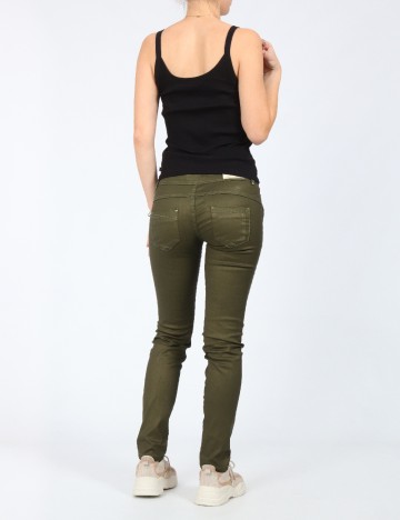 Pantaloni Bershka, verde
