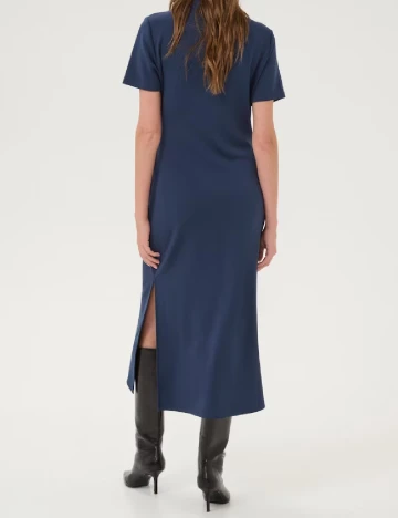 Rochie medie My Essential Wardrobe, bleumarin