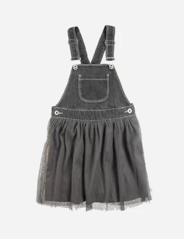 Rochie Cool Club, gri Gri