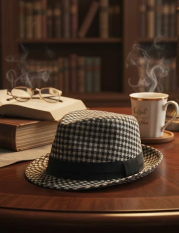 Palarie Zara, maro/negru Maro