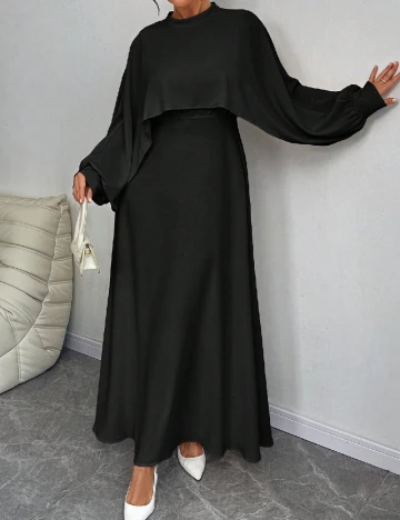 Rochie lunga SHEIN CURVE, negru
