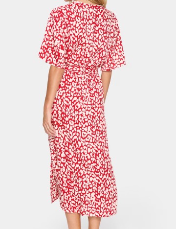 Rochie medie Saint Tropez, rosu