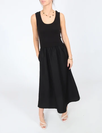 Rochie medie Culture, negru Negru