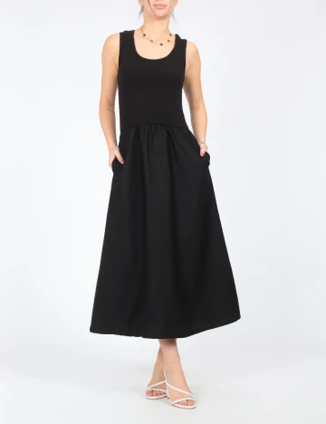 Rochie medie Culture, negru Negru