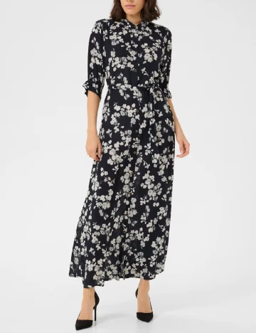Rochie lunga Kaffe, negru