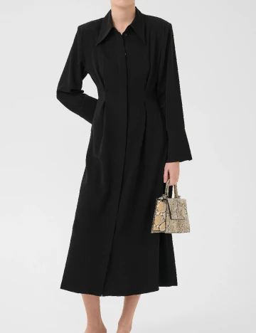 Rochie lunga Gestuz, negru