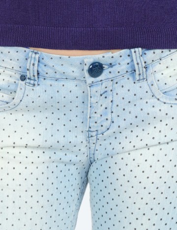 Blugi Bershka, albastru