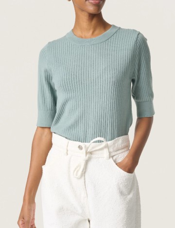 
						Bluza Soaked In Luxury, turcoaz