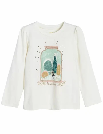 Bluza Cool Club, alb Alb