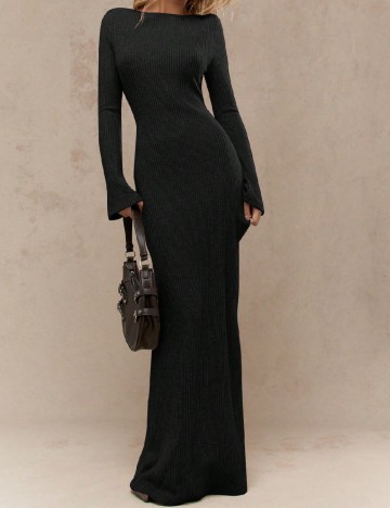 
						Rochie lunga Missguided, negru