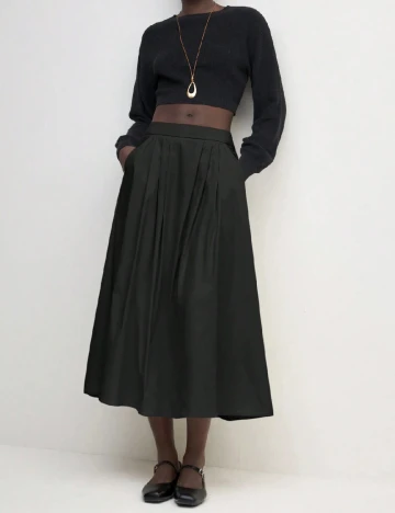 Fusta SHEIN, negru Negru