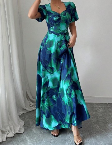 
						Rochie lunga SHEIN, mix culori