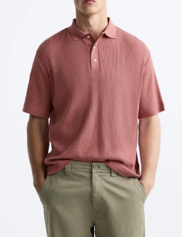 Bluza Zra, roz pudra