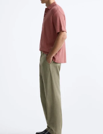 Bluza Zra, roz pudra