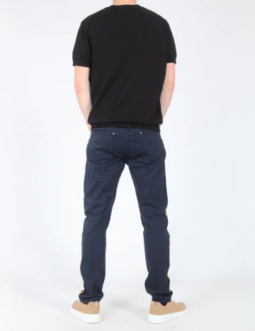 Pantaloni Zara, bleumarin Albastru