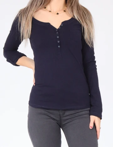 Bluza Bershka, bleumarin