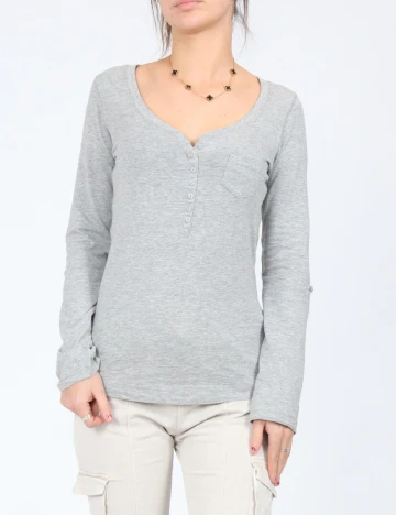 Bluza Bershka, gri