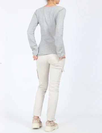 Bluza Bershka, gri