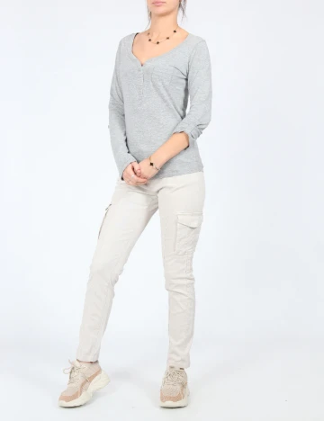 Bluza Bershka, gri
