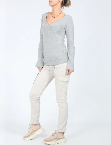 Bluza Bershka, gri