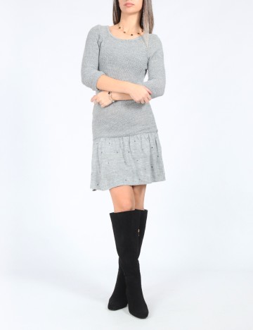 Rochie medie Bershka, gri