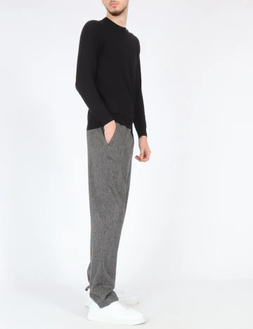 Pantaloni Zara, gri inchis Gri