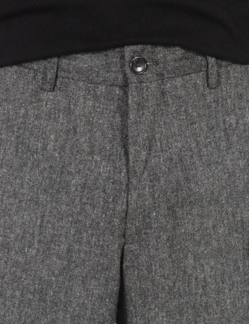 Pantaloni Zara, gri inchis Gri