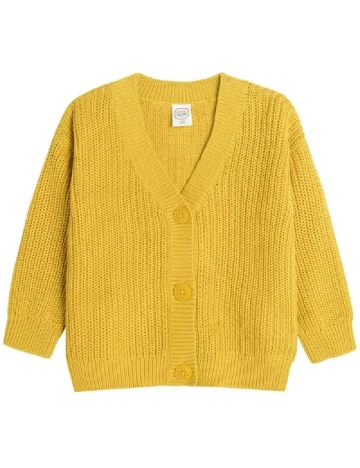 Cardigan Cool Club, galben Galben