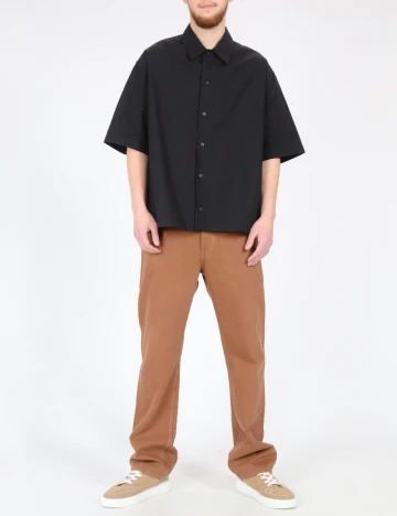 Camasa Oversize Zara, negru Negru