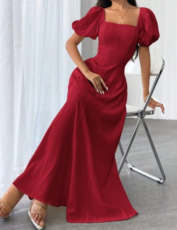 
						Rochie lunga SHEIN, rosu