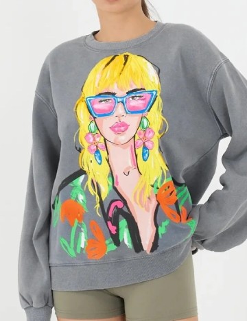 Bluza Zra, gri